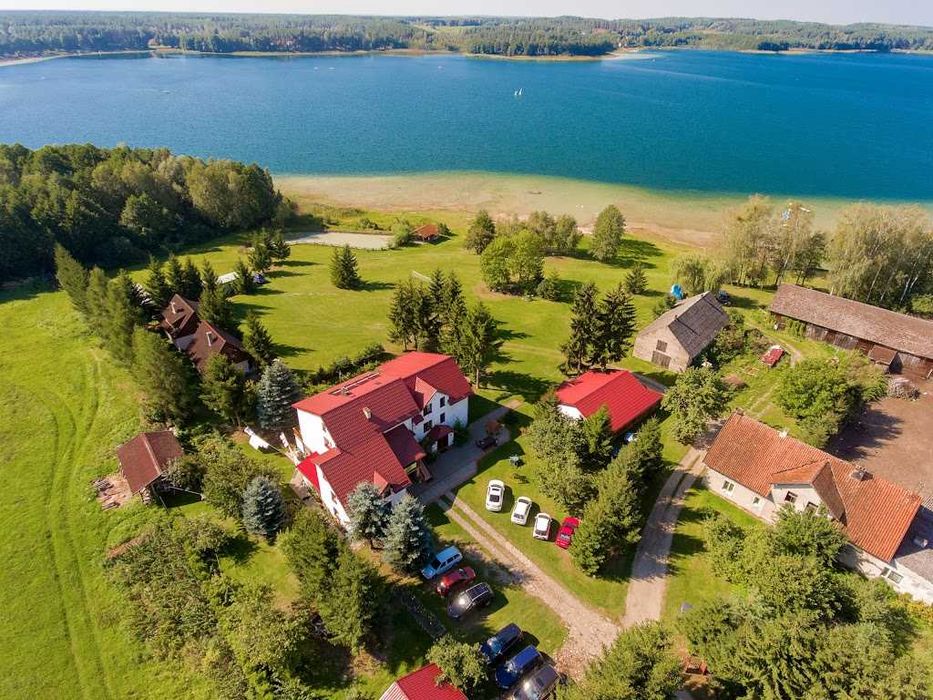 Domki Pokoje pole camping jezioro Narty Świętajno Warchały brajniki
