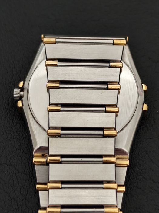 Relógio Omega Constellation Homem Ouro 18K/aço.TOTALMENTE POLIDO 26/07/2026(300 euros)