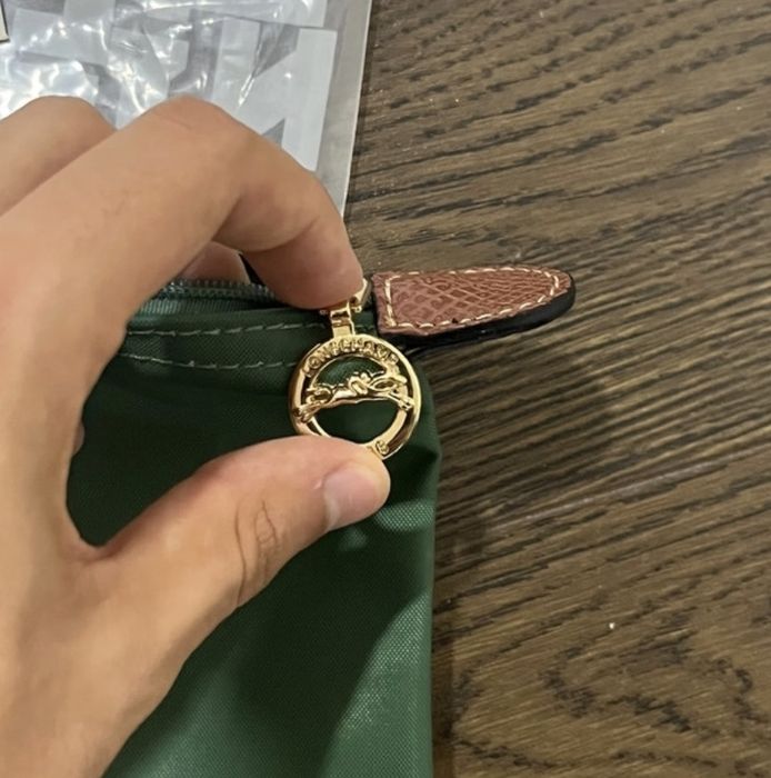 Mala verde Longchamp L