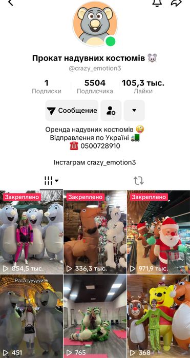 Надувна жаба , прокат костюма, по Україні!