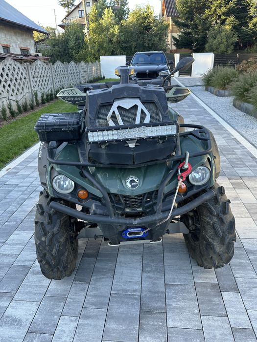 Quad Can Am outlander 570 xu + pług na zime FVat