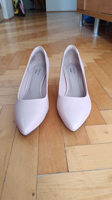 Pantofle czółenka Clarks 38,5