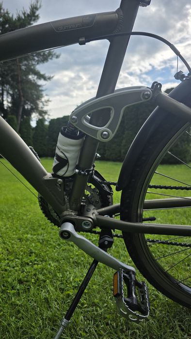 Rower trekkingowy B'Twin Riverside 28" Shimano Altus aluminiowy
