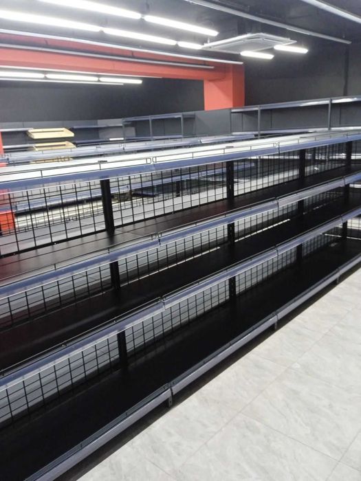 Торговые стеллажи. Кассовые прилавки. Торговое оборудование в магазин