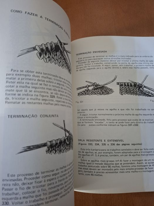 Tricotar á Mão e á Máquina