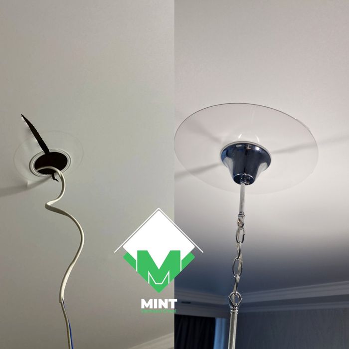 Ремонт натяжного потолка. Слив воды с натяжного потолка.