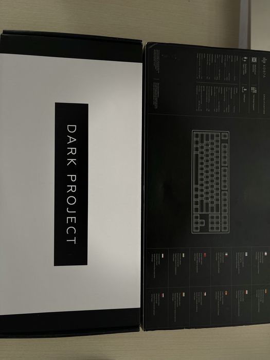 Клавіатура dark project pro kd87a pbt gateron Mechanical cap teal