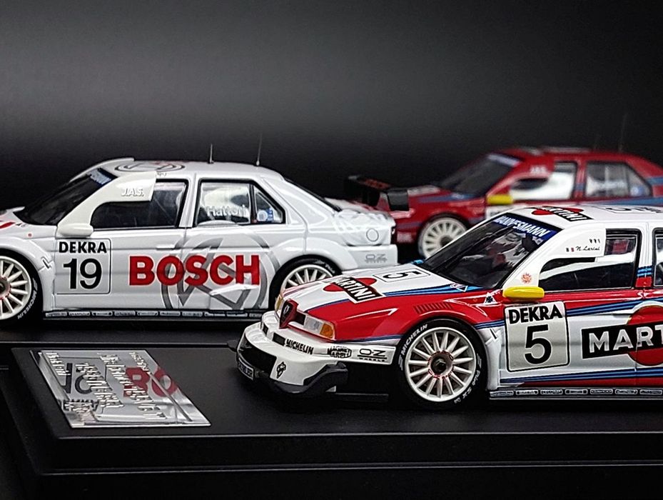 hpi racing) 1/43 Alfa Romeo 155V6 TI Martini Bosh масштабна модель