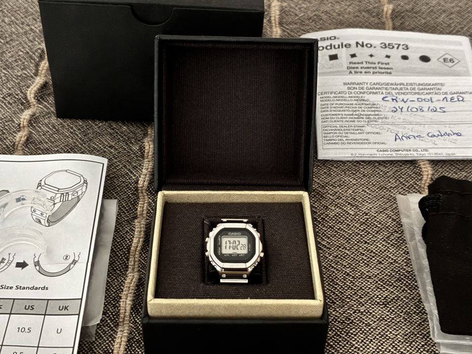 Relógio Anel Casio Edição 50 Anos