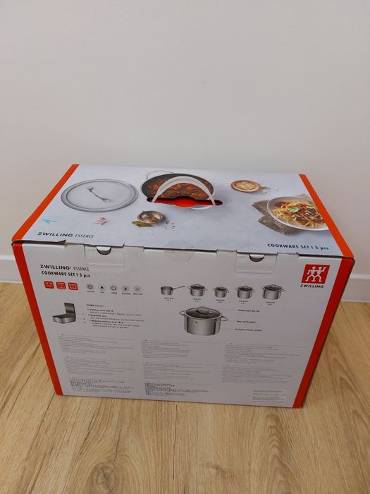 Zwilling Essence - індукція - нержавіюча сталь - 9 елем