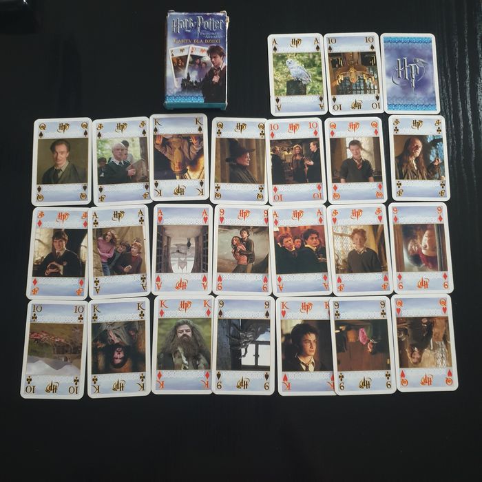Karty harry potter zestaw kart