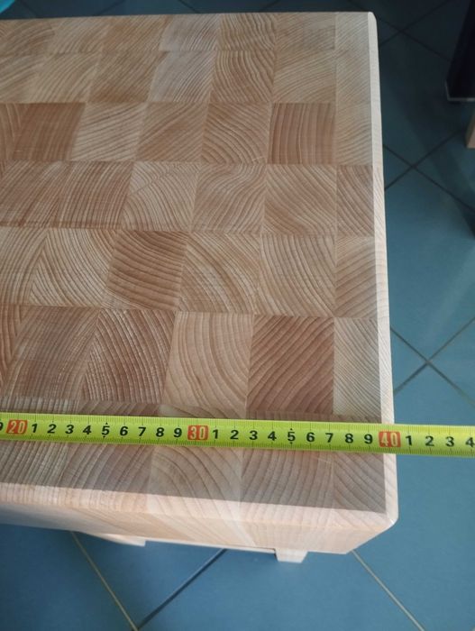 Kloc masarski, 40x40, pinek gastronomiczny.