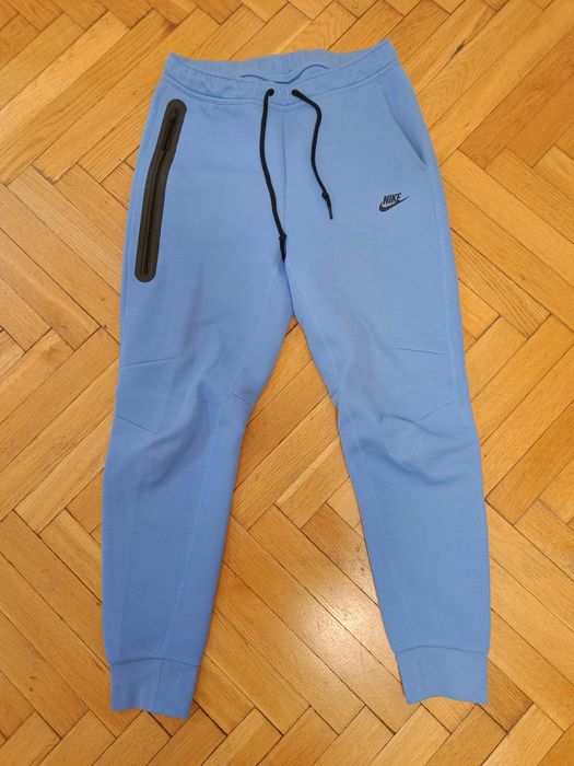 Nike Tech Damski Niebieski Jasnoniebieski Spodnie M