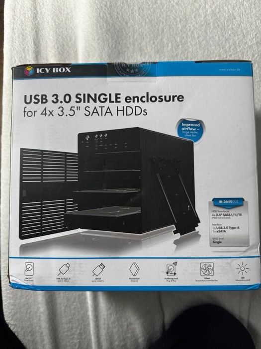NOWA Obudowa dysku 3,5" IcyBox IB-3640SU3