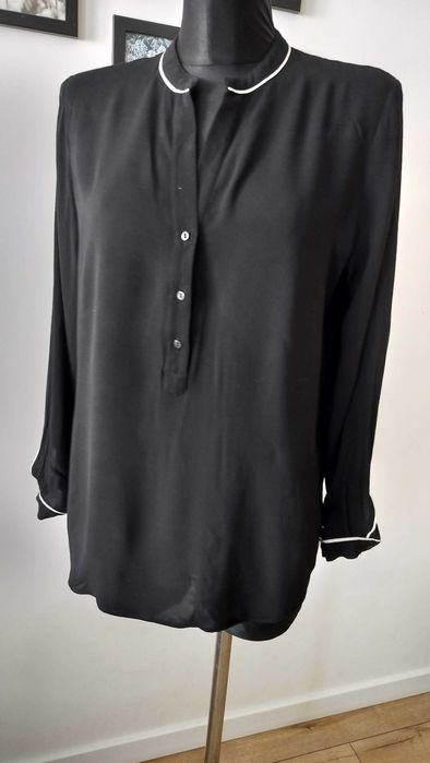 Hiszpańska bluzka damska 40 Massimo Dutti elegancka zgrabna z klasą  L