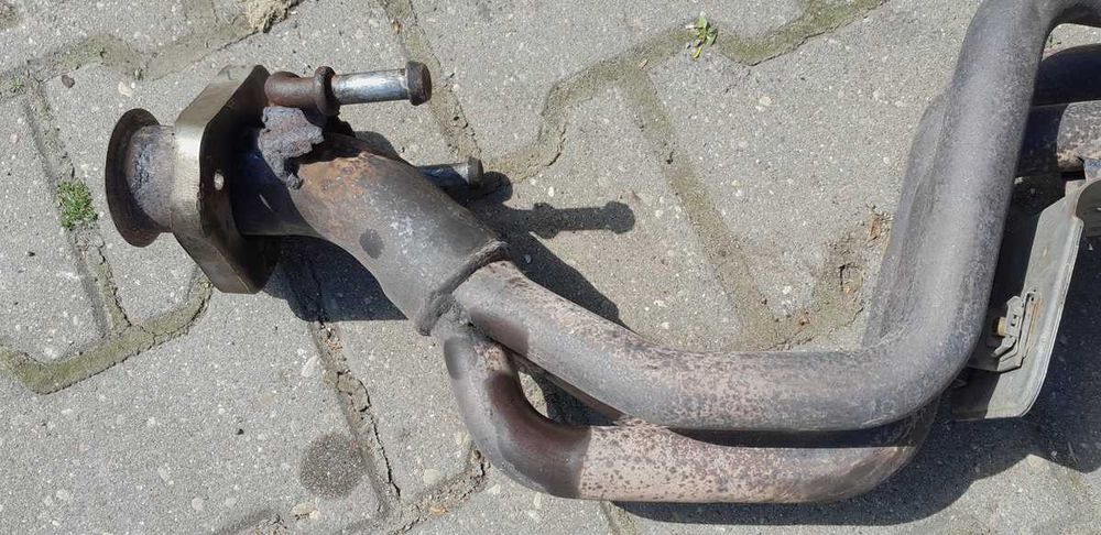 Tłumik pierwszy wydech plecionka Vw Golf mk4 iv IV 1.6 Benzyna FSI