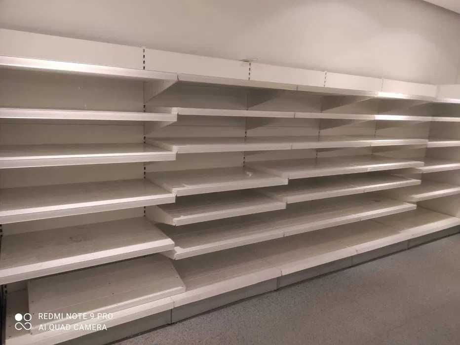 PROMOCJA 299pln mb. REGAŁY do sklepu z Niemiec przyścienne dwustronne