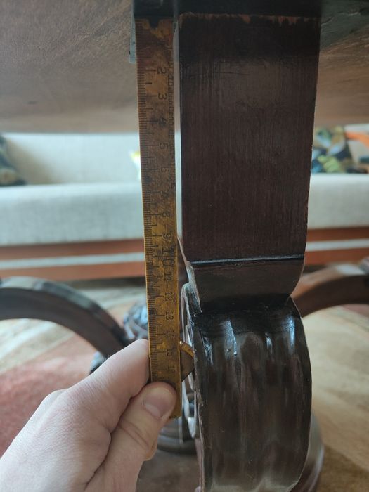 Stolik drewniany okrągły, kawowy