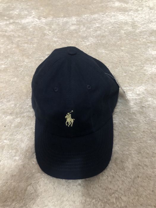 Boné azul raph lauren
