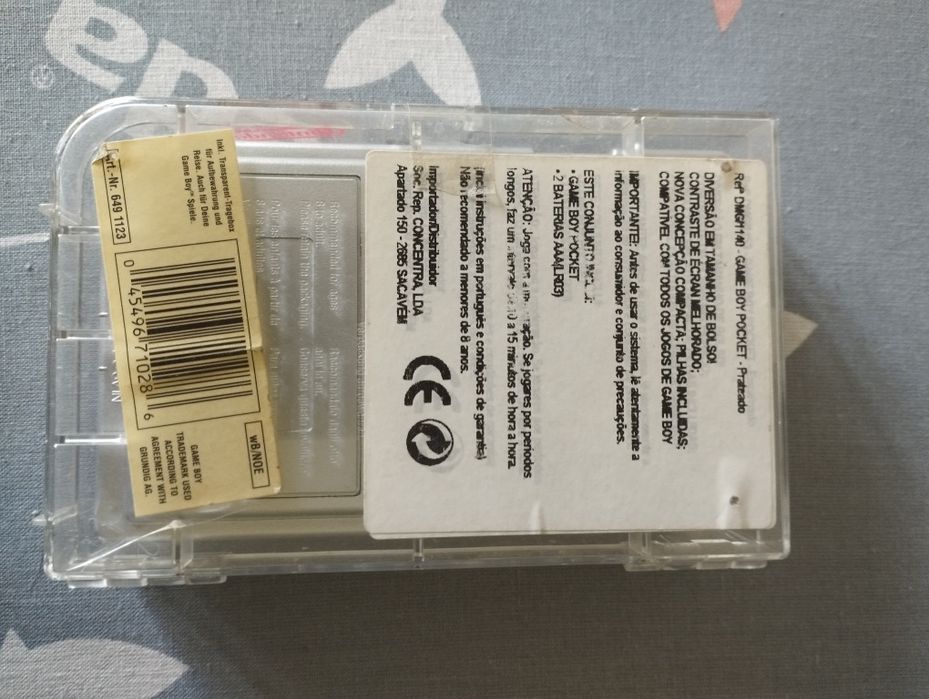 Gameboy pocket em caixa