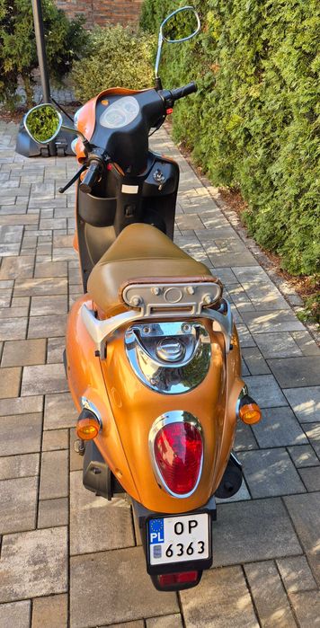 Skuter Romet Retro 6. 3089 km przebiegu! Po przeglądzie.