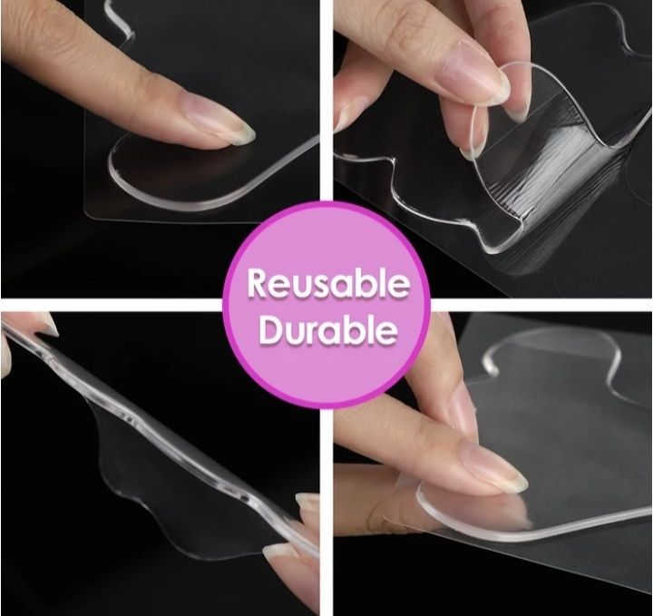 Silicone reutilizável anti-rugas