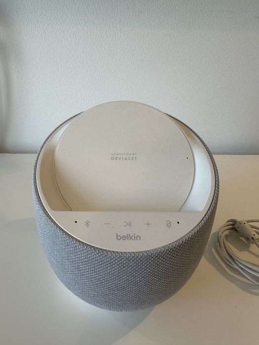 Belkin SOUNDFORM ELITE Coluna Inteligente Hi-Fi + Carregador Sem Fios