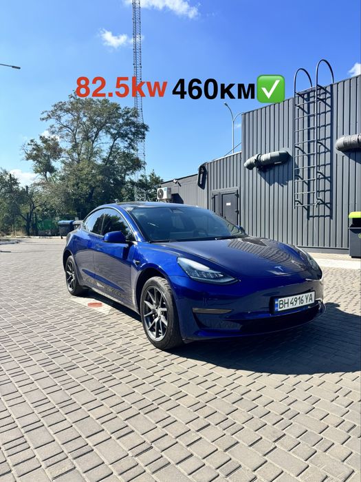 Tesla 3 21год 82.5 kw полный привод 460км