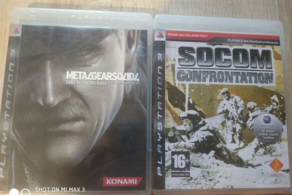 PS3 z grami i kamerką okolo 30 gier