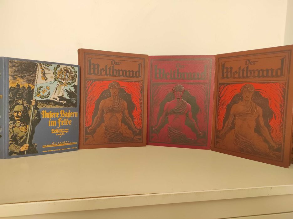 Старинные книги. Иллюстрированная история I й мировой войны.