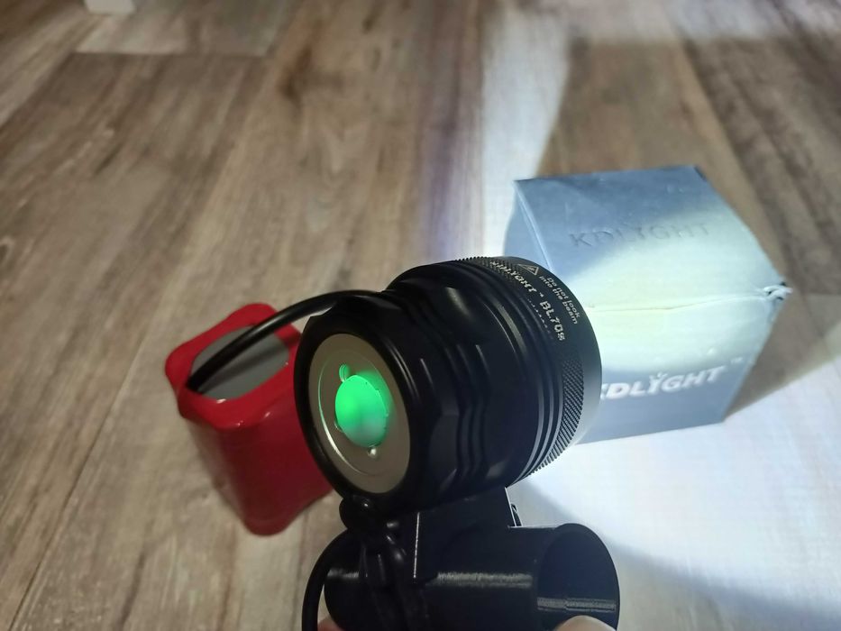Latarka na rower KDLIGHT BL70s XHP70.2 3000 lumenów + akumulator 10Ah