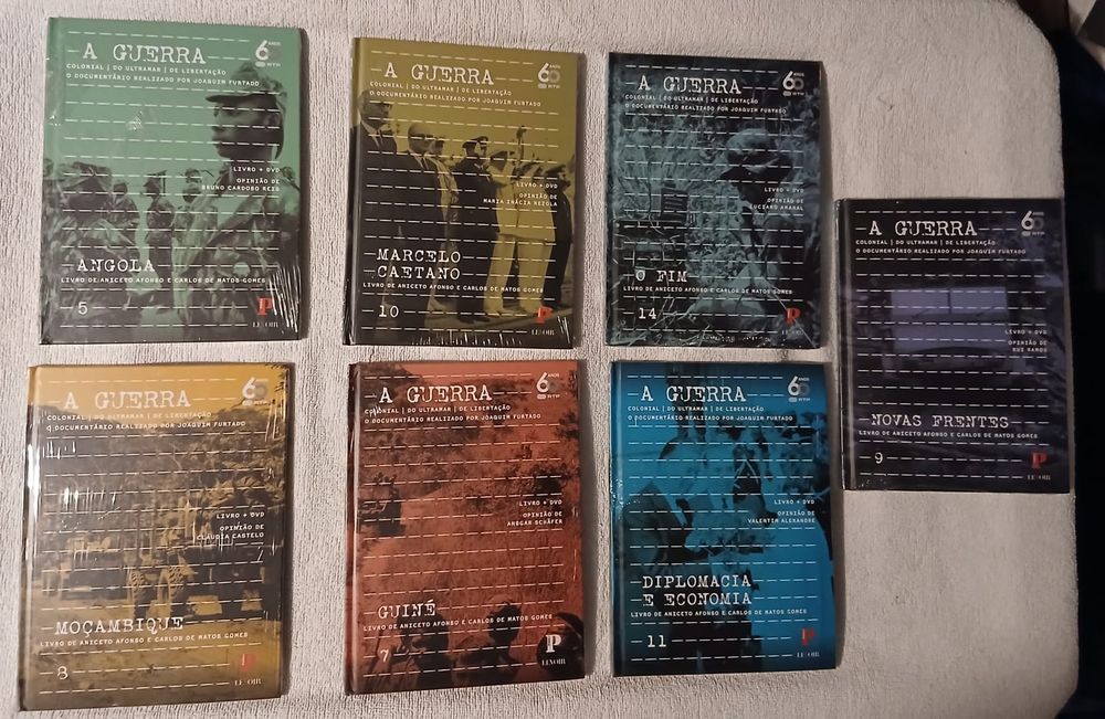 Coleção Livros A Guerra Colonial do Ultramar de Libertação
