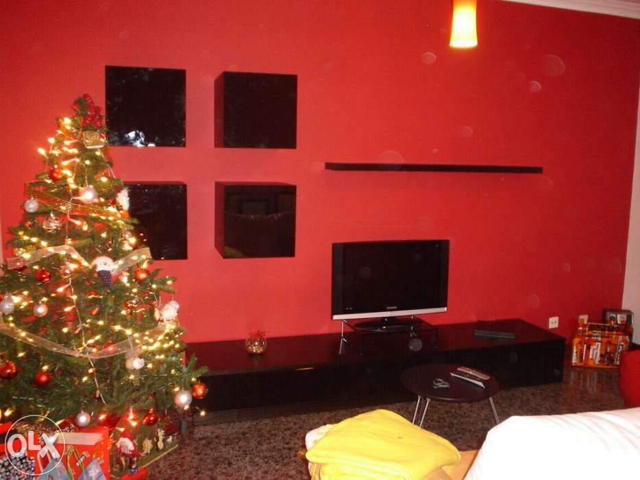 Sala de Estar Antarte Lis - Módulos Cubo Suspensos
