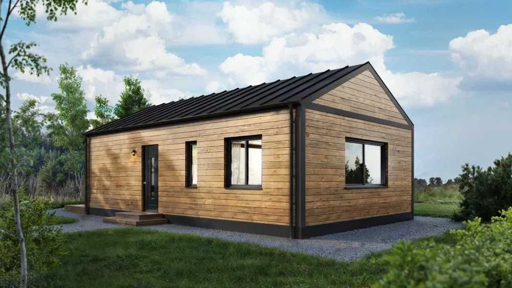 Dom modułowy całoroczny 60 m² | Parterowy | 189 900 zł brutto