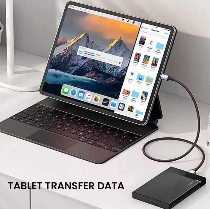 Kabel USB 3.0 (męski) do Micro-B (męski) SuperSpeed odczyt dysków 1m