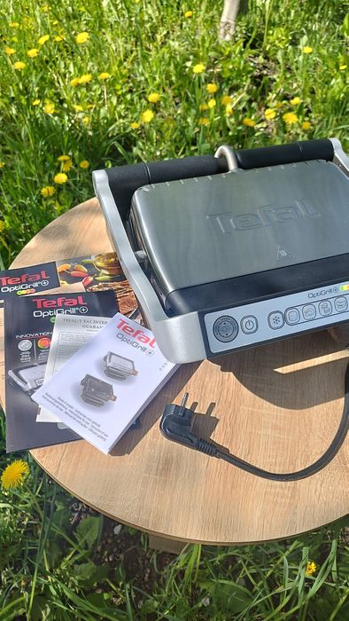 Електрогриль притискний Tefal OptiGrill+ GC712D12