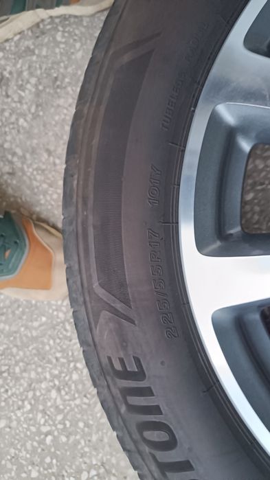 Jantes 17 5x112 Originais Mercedes com pneus