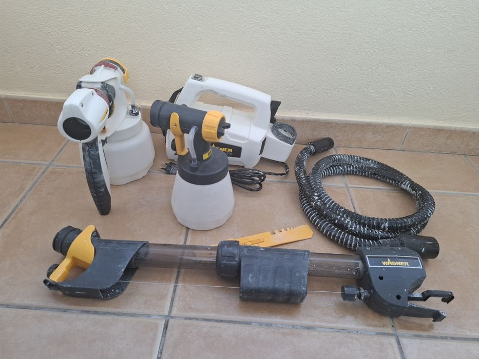 Pistola pintura Wagner W450 completa + extras | Pouco uso