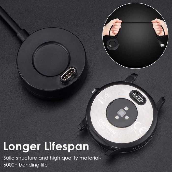 Kabel KIMILAR do Garmin Fenix Forerunner Vivoactive 100 cm USB