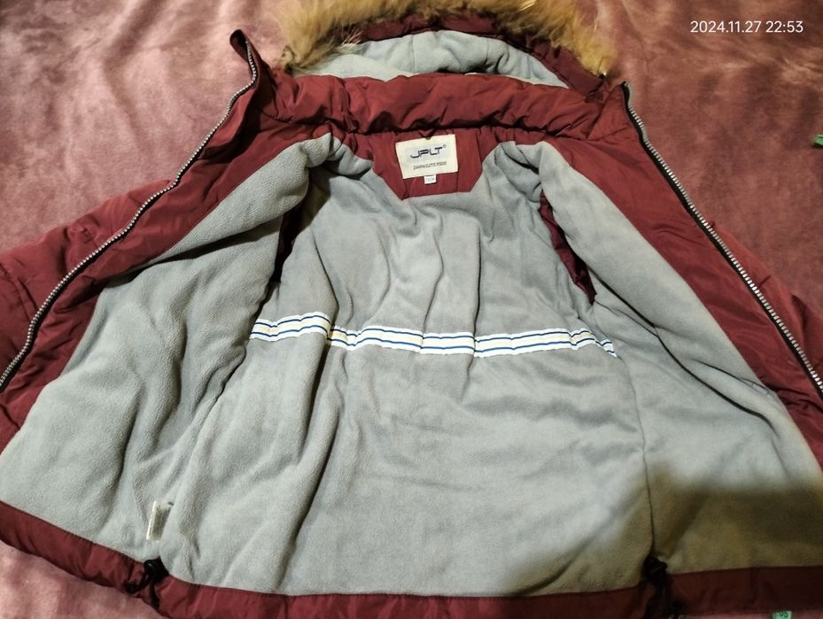 Зимова куртка на хлопчика 116 розмір.