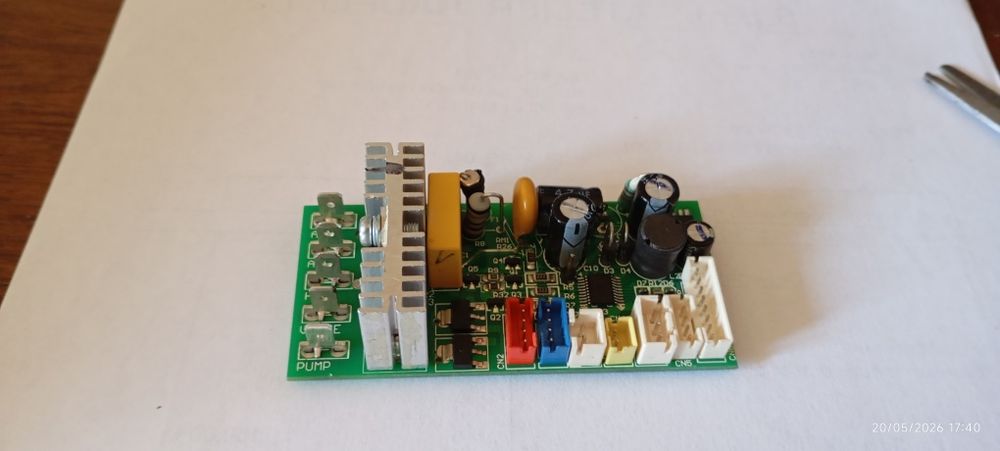Placa para máquina de café