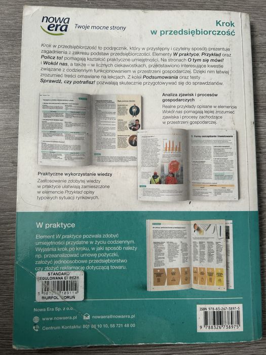 ksiazka do podstaw przedsiebiorczosci