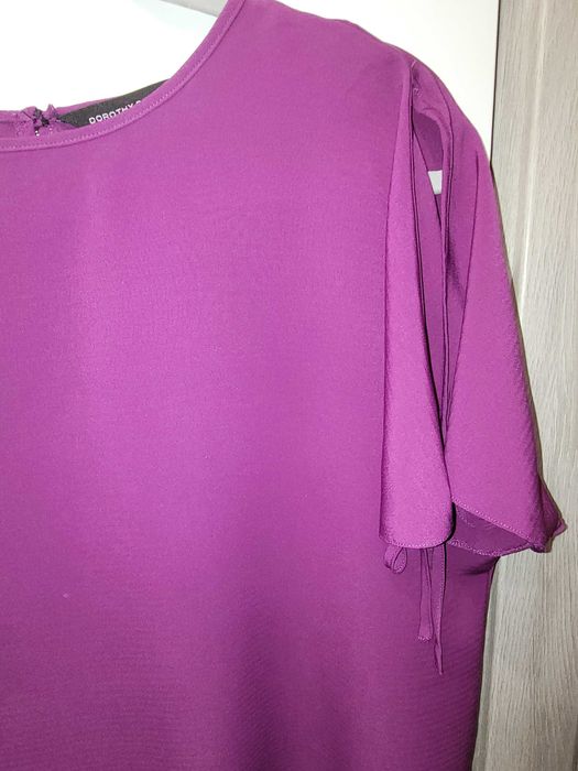 Fioletowa bluzka Dorothy Perkins
