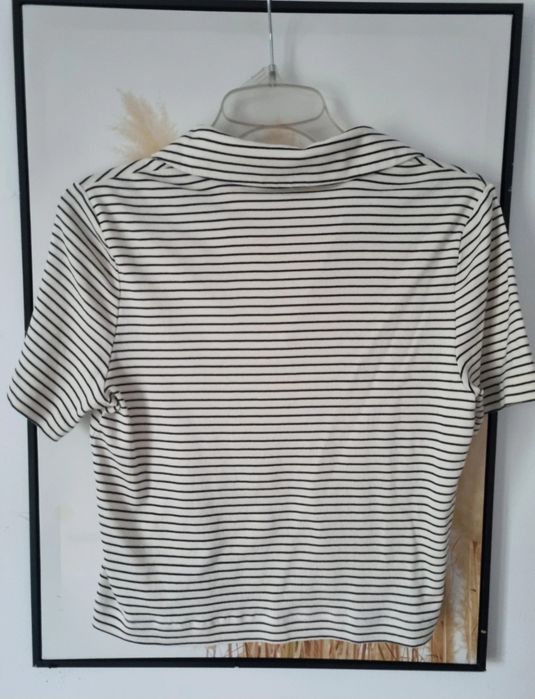 Bluzka koszulowa tshirt Cos XS paski bawełna