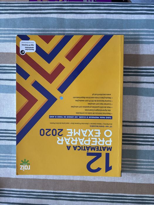 Preparar o Exame Matemática A 12.º Ano (2020) – Raiz Editora