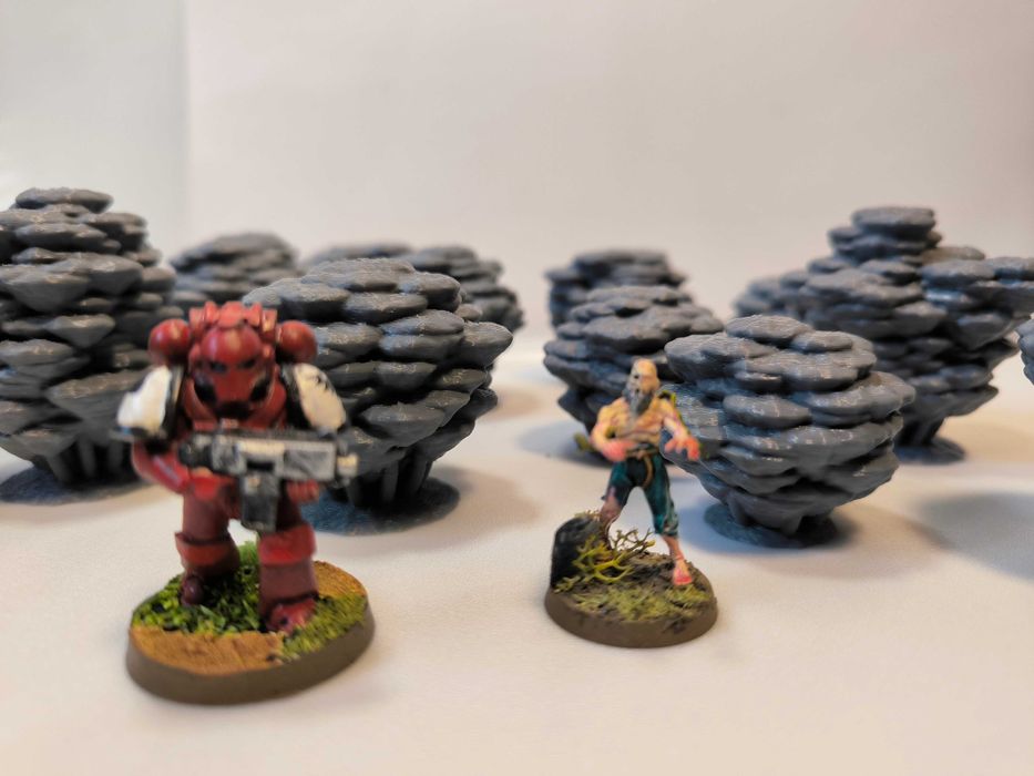 Krzew (A) Pojedyncze zestaw Diorama Makieta Model