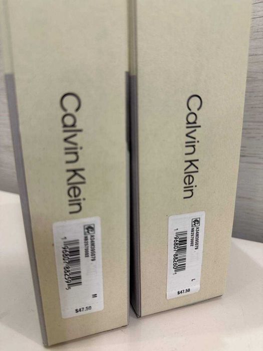 Набір чоловічі труси боксери Calvin Klein упаковка 3 штуки чорні