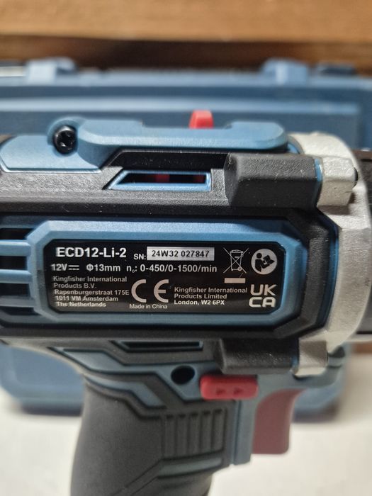 Erbauer Wkrętarka Udarowa Zestaw 2xAku 3.0Ah! F51