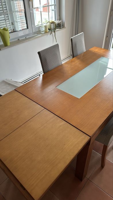 Mesa refeições extensível