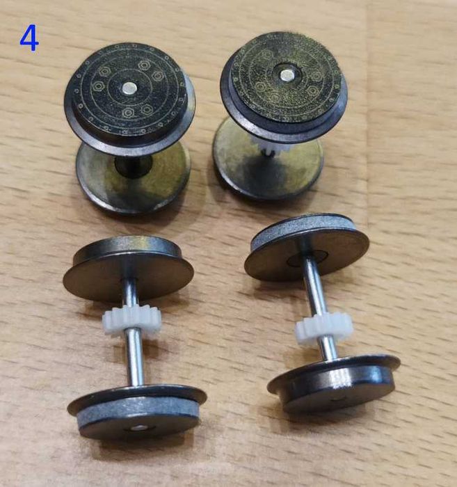 Колісна пара Piko HO 1/87 для моделей. Нові. Комплект 2 шт